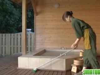 Giapponese ragazza è impressionante a grande sporco clip vid